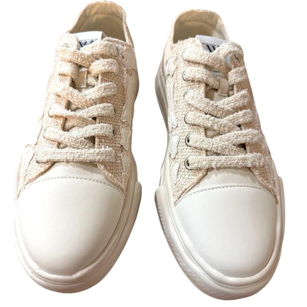 NEW Watson Men's Vulcan Sneakers Color: Cream/Off White Size 10